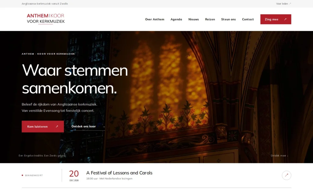 Website Anthem